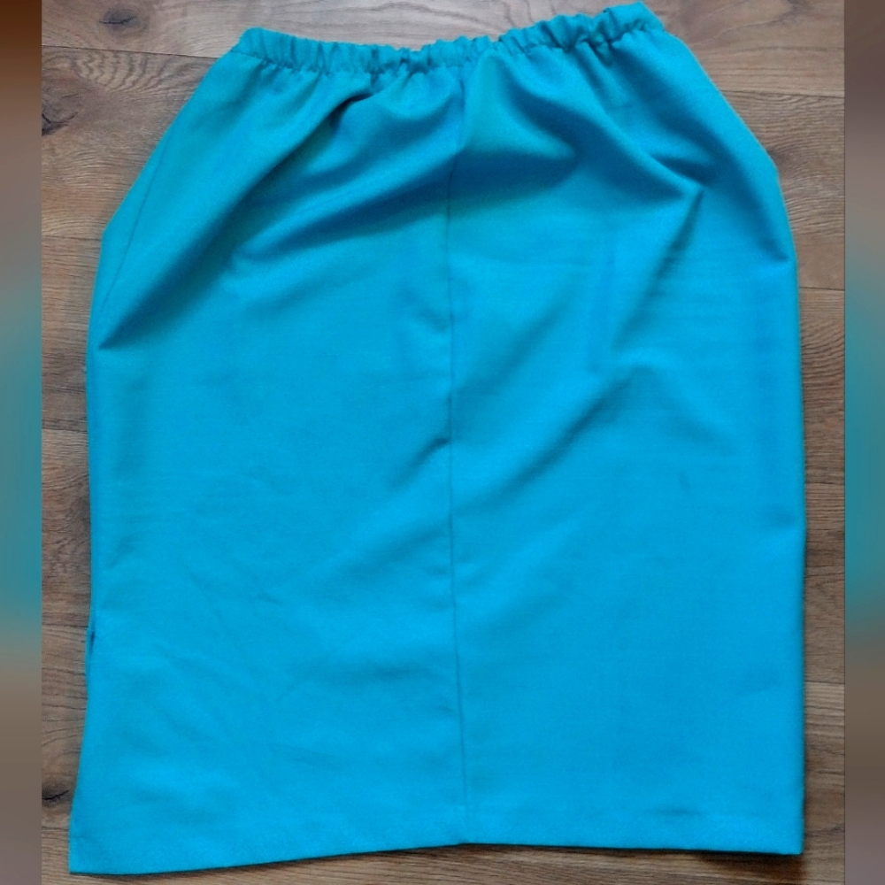 Turquoise Pencil Skirt Size L